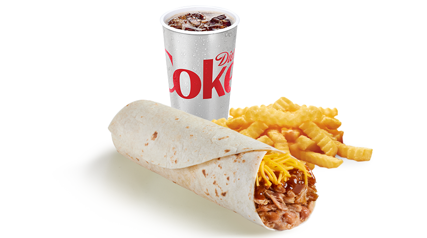 NEW Carnitas Combo Burrito Meal