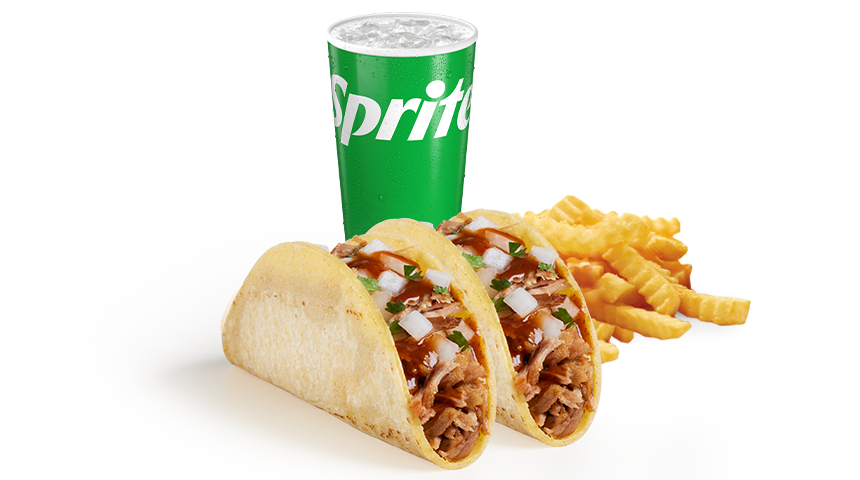 2 Carnitas Street Tacos Meal