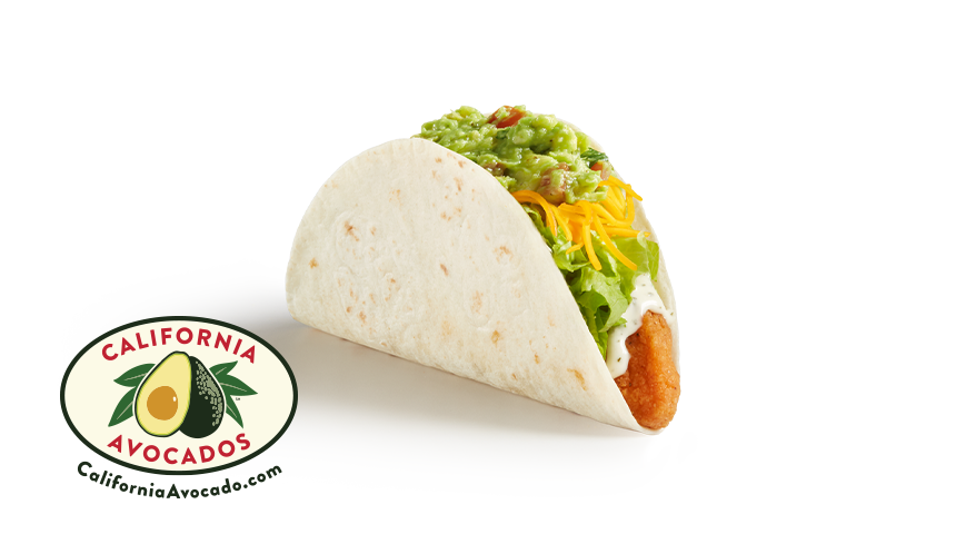 Crispy Chicken Guac’d Up Tacos